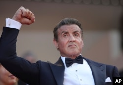 Amerikalı oyuncu Sylvester Stallone, oldukça alkış alanlardan biriydi